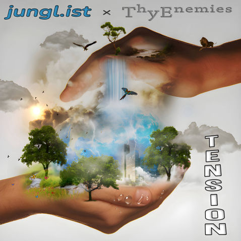 jungl.ist music artist Tension album cover art