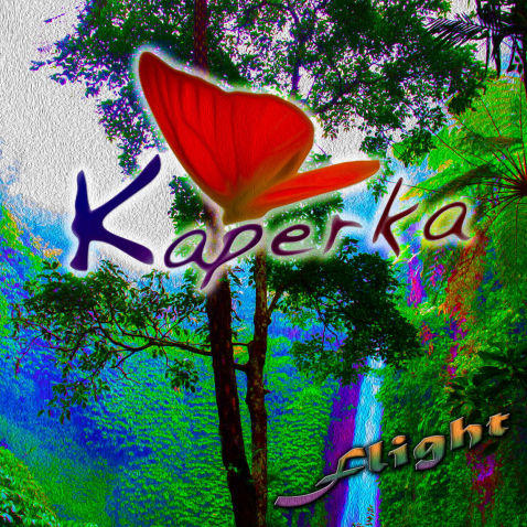 Kaperka music group Flight album cover art